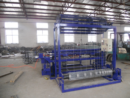 High Carton Steel Wire Grassland Fence Machine Adjustable Speed 310m / Hour