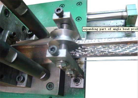 25*10mm Angle Bead Roll Forming Machine 15m/min 0.7mm